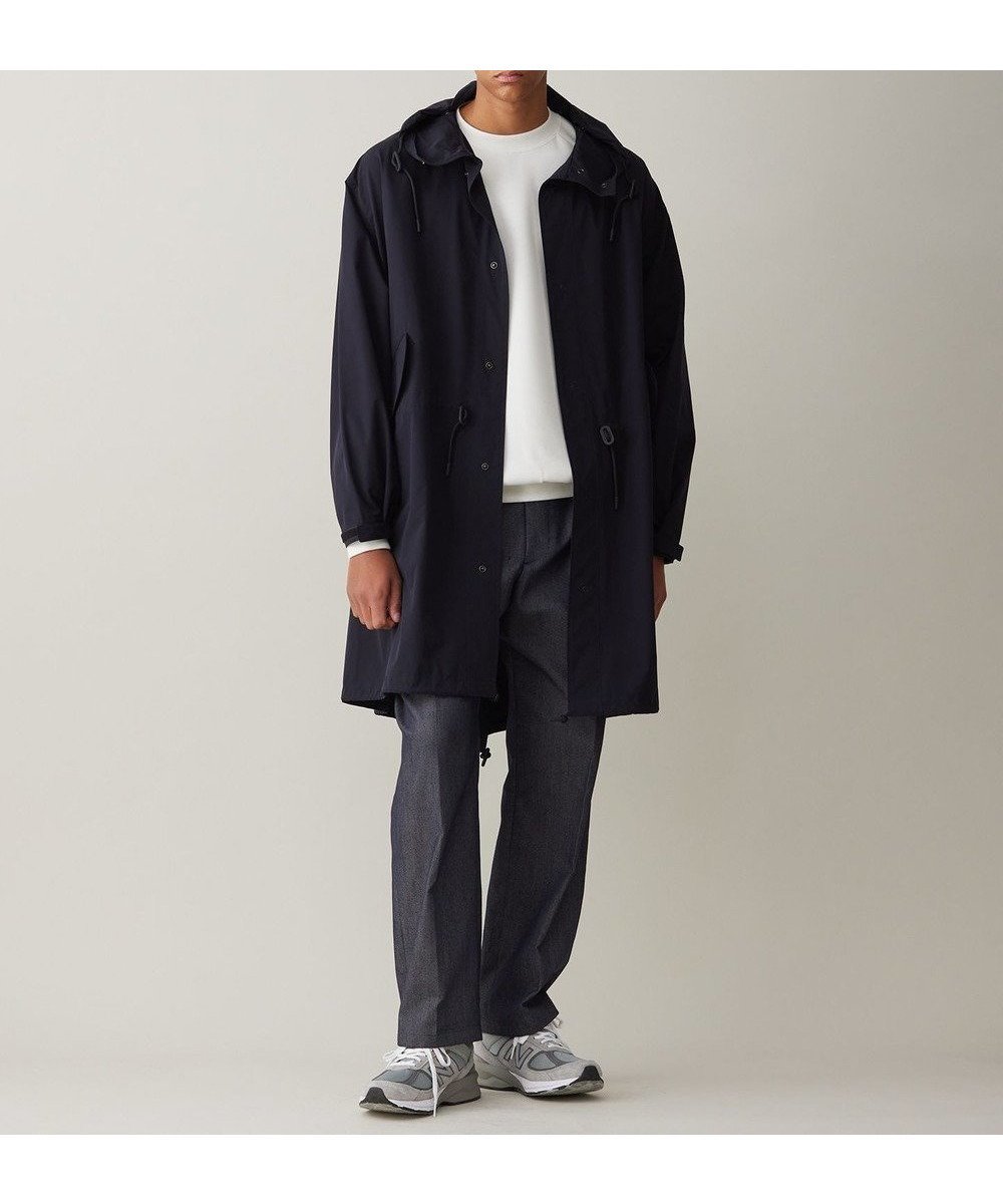 【アンフィーロ/UNFILO / MEN】のFINE MOVE モッズコート 24年商品 インテリア・キッズ・メンズ・レディースファッション・服の通販 founy(ファニー) 　ファッション　Fashion　メンズファッション　Fashion for Men　アウター　Men's Coats Outerwear　モッズコート・フィールドコート　Mods & Field Coats　アウトドア　Outdoor Clothing　春　Spring　カッティング　Cutting Detail　軽量　Lightweight, Ultra Light　ジャケット　Jacket, Outerwear　ストレッチ　Stretch, Stretchy Fabric　スピンドル　Spindle, Drawcord　ミリタリー　Military, Army Style　モッズコート　Mods Coat, Military Parka　リラックス　Relax, Relaxed Fit　ワイド　Wide, Wide Fit　S/S・春夏　SS, Spring/Summer, Warm Season　夏　Summer　ネイビー|ID: prp329100004683303 ipo3291000000033822266