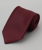 【五大陸/gotairiku / MEN】の定番【日本製】シルク ネクタイ_無地 ワイン系|ID: prp329100004683311 ipo3291000000033822298