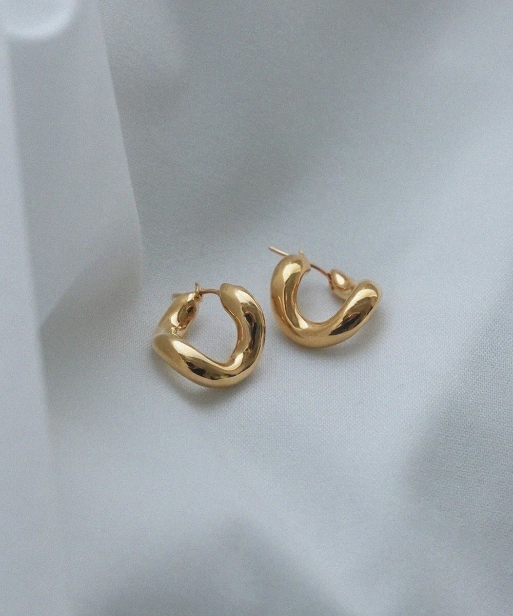 【シモエ/simoe】のHug Hoop Pierce インテリア・キッズ・メンズ・レディースファッション・服の通販 founy(ファニー) 　ファッション　Fashion　レディースファッション　Fashion for Women　アクセサリー　Fashion Accessories　ジュエリー　Jewelry, Accessories　新作・新入荷　New Arrivals / New In　ゴールド|ID: prp329100004683321 ipo3291000000033822349