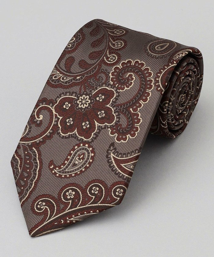 【五大陸/gotairiku / MEN】のGOTAIRIKU別注【MANTERO/マンテロ】ネクタイ_ペイズリー柄 インテリア・キッズ・メンズ・レディースファッション・服の通販 founy(ファニー) https://founy.com/ ファッション Fashion メンズファッション Fashion for Men イタリア Italy ジャカード／ジャガード Jacquard, Woven Pattern スーツ Suit, Formalwear プリント Print, Printed Pattern ペイズリー Paisley, Ethnic Pattern 別注 Limited Edition, Custom Order モダン Modern, Contemporary A/W・秋冬 Autumn/Winter |ID: prp329100004683333 ipo3291000000034566633