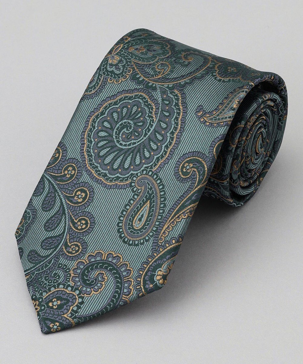 【五大陸/gotairiku / MEN】のGOTAIRIKU別注【MANTERO/マンテロ】ネクタイ_ペイズリー柄 インテリア・キッズ・メンズ・レディースファッション・服の通販 founy(ファニー) ファッション Fashion メンズファッション Fashion for Men イタリア Italy ジャカード/ジャガード Jacquard, Woven Pattern スーツ Suit, Formalwear プリント Print, Printed Pattern ペイズリー Paisley, Ethnic Pattern 別注 Limited Edition, Custom Order モダン Modern, Contemporary A/W・秋冬 Autumn/Winter サックスブルー系8|ID: prp329100004683333 ipo3291000000034566635