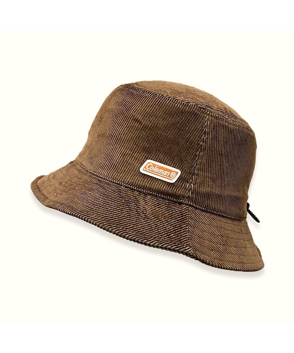 【林八百吉商店/HAYASHIYAOKICHI】のColeman コーデュロイバケットハット インテリア・キッズ・メンズ・レディースファッション・服の通販 founy(ファニー) 　ファッション　Fashion　レディースファッション　Fashion for Women　キャップ&ハット　Hats & Caps　新作・新入荷　New Arrivals / New In　おすすめ　Recommended / Our Picks　コーデュロイ　Corduroy, Cord Fabric　シンプル　Simple, Minimal　トレンド　Trend, Trending Now　吸水　Absorbent, Quick-Dry　帽子　Hat, Headwear　ブラウン|ID: prp329100004683338 ipo3291000000033822432