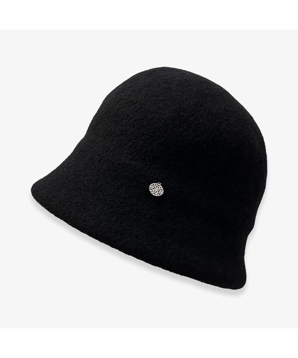 【林八百吉商店/HAYASHIYAOKICHI】のun chapeau ベルバスクハット インテリア・キッズ・メンズ・レディースファッション・服の通販 founy(ファニー) 　ファッション　Fashion　レディースファッション　Fashion for Women　キャップ&ハット　Hats & Caps　新作・新入荷　New Arrivals / New In　シンプル　Simple, Minimal　チャーム　Charm, Pendant　定番　Standard, Basic Item　帽子　Hat, Headwear　ブラック|ID: prp329100004683339 ipo3291000000033822435