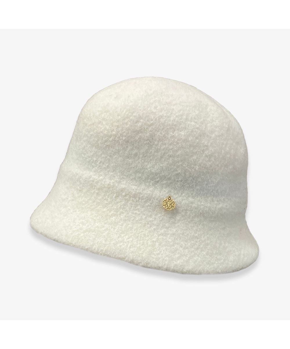 【林八百吉商店/HAYASHIYAOKICHI】のun chapeau ベルバスクハット インテリア・キッズ・メンズ・レディースファッション・服の通販 founy(ファニー) 　ファッション　Fashion　レディースファッション　Fashion for Women　キャップ&ハット　Hats & Caps　新作・新入荷　New Arrivals / New In　シンプル　Simple, Minimal　チャーム　Charm, Pendant　定番　Standard, Basic Item　帽子　Hat, Headwear　オフホワイト|ID: prp329100004683339 ipo3291000000033822436