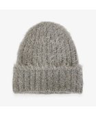 【林八百吉商店/HAYASHIYAOKICHI】のun chapeau ミンクリブニット グレー|ID: prp329100004683340 ipo3291000000033822445