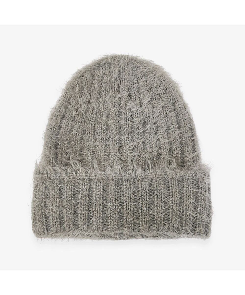 【林八百吉商店/HAYASHIYAOKICHI】のun chapeau ミンクリブニット インテリア・キッズ・メンズ・レディースファッション・服の通販 founy(ファニー) 　ファッション　Fashion　レディースファッション　Fashion for Women　トップス・カットソー　Cut & Sew Tops　ニット　Knit Tops & Sweaters　キャップ&ハット　Hats & Caps　新作・新入荷　New Arrivals / New In　キャップ　Cap, Baseball Cap　帽子　Hat, Headwear　グレー|ID: prp329100004683340 ipo3291000000033822445