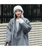 【林八百吉商店/HAYASHIYAOKICHI】のun chapeau ミンクニットウィンター グレー|ID: prp329100004683341 ipo3291000000033822449
