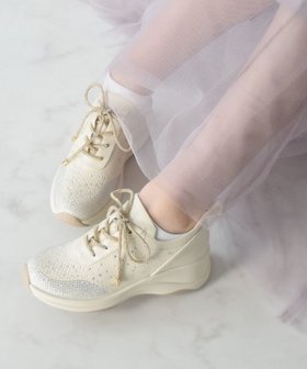 【ブリジット バーキン/Bridget Birkin】の【Bridget Birkin】ビジューシューレーススニーカー 人気、トレンドファッション・服の通販 founy(ファニー) ファッション Fashion レディースファッション Fashion for Women スニーカー Sneakers, Trainers ビジュー Bijou, Jewel-like Accent レース Lace, Lace Fabric |ID:prp329100004683356