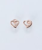 【フィービィー/phoebe】の【K10RG】オープンハートイヤリング/BOX&ショッパーつき ローズゴールド|ID: prp329100004683391 ipo3291000000034316452