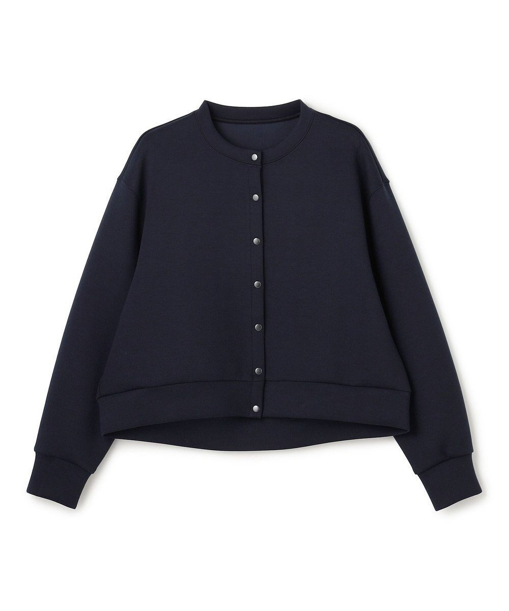 【アンフィーロ 自由区/UNFILO】の【野呂佳代さん着用/新色追加】BEAUTY FORM JERSEY スナップカーディガン インテリア・キッズ・メンズ・レディースファッション・服の通販 founy(ファニー) 　ファッション　Fashion　レディースファッション　Fashion for Women　トップス・カットソー　Cut & Sew Tops　カーディガン・羽織り　Layered Style Cardigans　インナー　Innerwear　春　Spring　カーディガン　Cardigan, Knitwear　クロップド　Cropped, Short Length　軽量　Lightweight, Ultra Light　ストレッチ　Stretch, Stretchy Fabric　フォルム　Silhouette, Form　羽織　Haori, Light Jacket　ワイド　Wide, Wide Fit　A/W・秋冬　Autumn/Winter　S/S・春夏　SS, Spring/Summer, Warm Season　おすすめ　Recommended / Our Picks　夏　Summer　新作・新入荷　New Arrivals / New In　[NEW]ネイビー|ID: prp329100004683419 ipo3291000000036379029