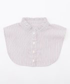【ジェイ プレス/J.PRESS】の【洗える】BEZハイネック フリル デコカラー ホワイト×ピンク×スレート系|ID: prp329100004683421 ipo3291000000033822776