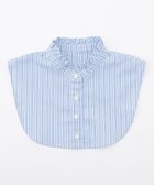 【ジェイ プレス/J.PRESS】の【洗える】BEZハイネック フリル デコカラー サックス系|ID: prp329100004683421 ipo3291000000033822779