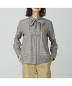 【ジェイ プレス/J.PRESS】の【洗える】サイロチェック ストライプ ブラウス ブラウンチェック系|ID: prp329100004683422 ipo3291000000033822782