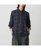 【ジェイ プレス/J.PRESS】のサイロチェック ストライプ ブラウス ネイビーチェック系|ID: prp329100004683422 ipo3291000000035601398