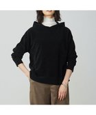 【ジェイ プレス/J.PRESS】の【洗える】CHENILLE フーデッド ニット ブラック系|ID: prp329100004683424 ipo3291000000033822801