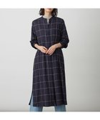 【ジェイ プレス/J.PRESS】の【洗える】サイロチェック ストライプ ワンピース ネイビーチェック系|ID: prp329100004683427 ipo3291000000034271546