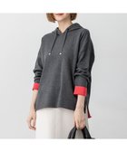 【23区/NIJYUSANKU】の【先行予約/洗える】ダブルフェイスニット パーカー 人気、トレンドファッション・服の通販 founy(ファニー) ファッション Fashion レディースファッション Fashion for Women トップス・カットソー Cut & Sew Tops ニット Knit Tops & Sweaters レディースパーカー・カジュアルフーディー Casual Hoodies & Sweatshirts イエロー Yellow 洗える Machine Washable クール Cool, Chic シルク Silk, 100% Silk ストレッチ Stretch, Stretchy Fabric ダブル Double, Double-Breasted なめらか Smooth, Silky Texture パーカー Hoodie, Parka フェイス Face, Facial Design フェミニン Feminine, Girly リラックス Relax, Relaxed Fit A/W・秋冬 Autumn/Winter 冬 Winter / This Winter 新作・新入荷 New Arrivals / New In エレガント 上品 Elegant 2025年 2025 2025-2026秋冬・A/W Autumn/Winter 2025–26 AW25–26 thumbnail グレー系|ID: prp329100004683432 ipo3291000000033822850