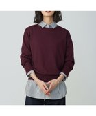 【ジェイ プレス/J.PRESS】のCotton Wool ボートネック ニット バーガンディ系|ID: prp329100004683444 ipo3291000000034189633