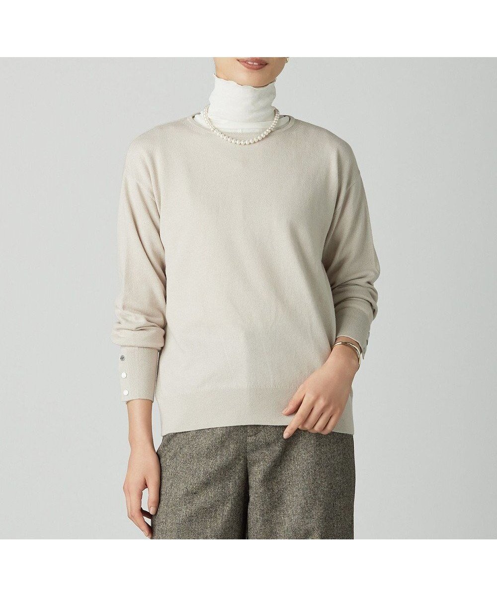 【ジェイ プレス/J.PRESS】のCotton Wool ボートネック ニット インテリア・キッズ・メンズ・レディースファッション・服の通販 founy(ファニー) ファッション Fashion レディースファッション Fashion for Women トップス・カットソー Cut & Sew Tops ニット Knit Tops & Sweaters インナー Innerwear クラシック Classic, Timeless Style ジャケット Jacket, Outerwear セーター Sweater, Knitwear バランス Balance, Style Balance ベーシック Basic, Essential エレガント 上品 Elegant A/W・秋冬 Autumn/Winter ベージュ系|ID: prp329100004683444 ipo3291000000034189634