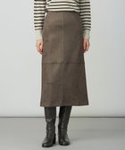 【ジェイ プレス/J.PRESS】の【洗える】スウェードダンボール スカート モカ系|ID: prp329100004683445 ipo3291000000033822907