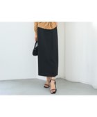 【アンフィーロ 自由区/UNFILO】のウールライク Iラインスカート ブラック|ID: prp329100004683448 ipo3291000000034244187