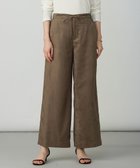 【ジェイ プレス/J.PRESS】の【洗える】マイクロライトスエード ワイド パンツ モカ系|ID: prp329100004683450 ipo3291000000033822925