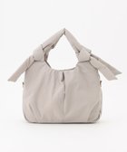 【ラ バガジェリー/LA BAGAGERIE】の【maison vert】 【撥水】リボンフワフワ2WAYトート ライトグレー|ID: prp329100004683451 ipo3291000000033822930