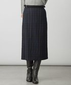 【ジェイ プレス/J.PRESS】のmilledタータンラメチェック ナロー スカート ネイビー系|ID: prp329100004683453 ipo3291000000034059517