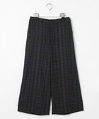 【ジェイ プレス/J.PRESS】の【洗える】milledタータンラメチェック クロップド パンツ ネイビー系|ID: prp329100004683454 ipo3291000000033822941