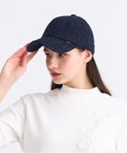 【23区 ゴルフ/NIJYUSANKU GOLF】の【WOMEN】ツイードキャップ スタイリングが華やかに モノトーンコーデ ブラック系|ID: prp329100004683457 ipo3291000000035635097