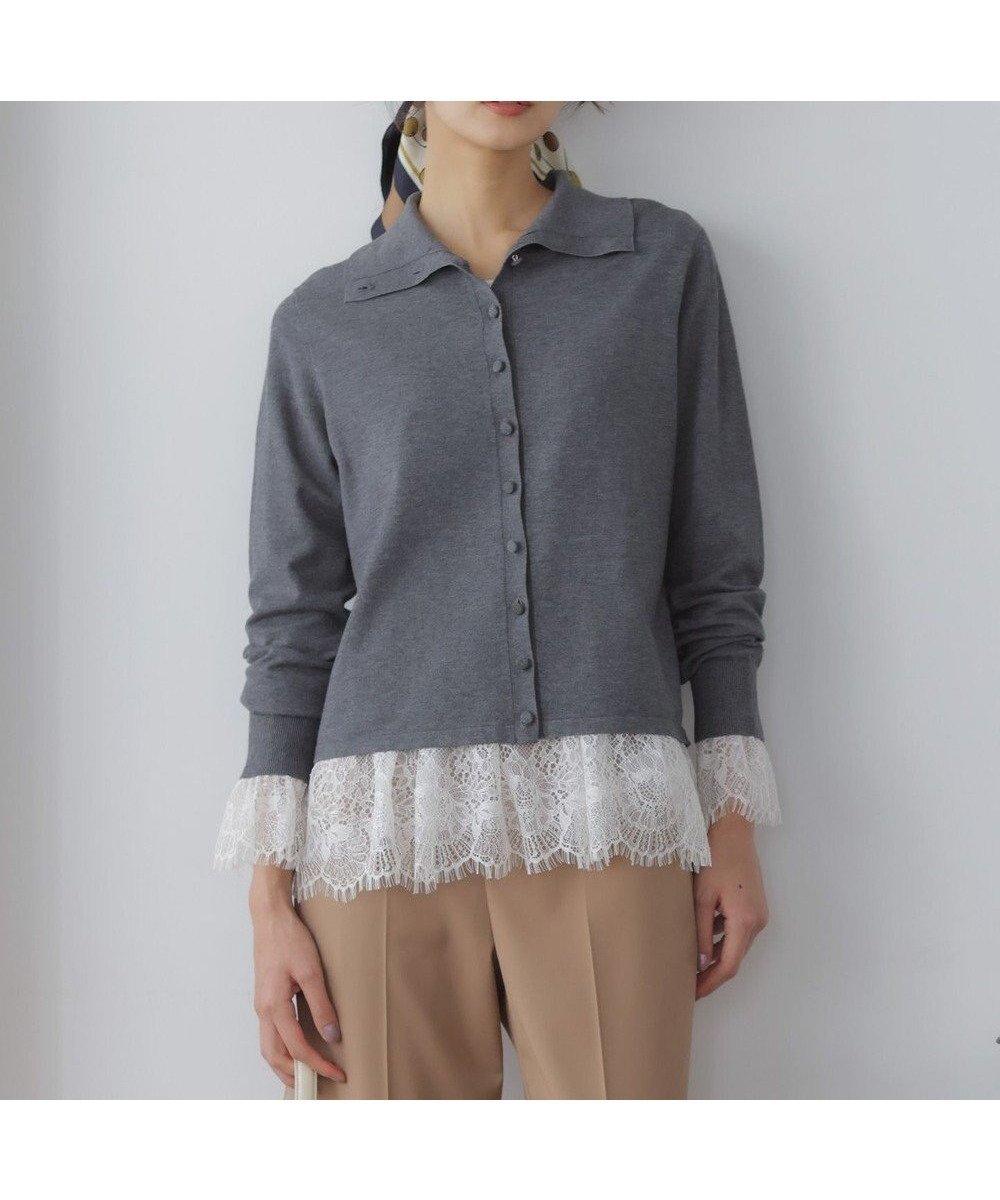 【組曲/KUMIKYOKU】の【前後着用可 / 加藤ローサさん着用】スムースストレッチタートル ニット インテリア・キッズ・メンズ・レディースファッション・服の通販 founy(ファニー) ファッション Fashion レディースファッション Fashion for Women トップス・カットソー Cut & Sew Tops ニット Knit Tops & Sweaters カーディガン・羽織り Layered Style Cardigans インナー Innerwear カーディガン Cardigan, Knitwear シンプル Simple, Minimal ストレッチ Stretch, Stretchy Fabric バランス Balance, Style Balance フィット Fit, Slim Fit フロント Front, Front Design ルーズ Loose, Oversized A/W・秋冬 Autumn/Winter おすすめ Recommended / Our Picks グレー系|ID: prp329100004683460 ipo3291000000034236023