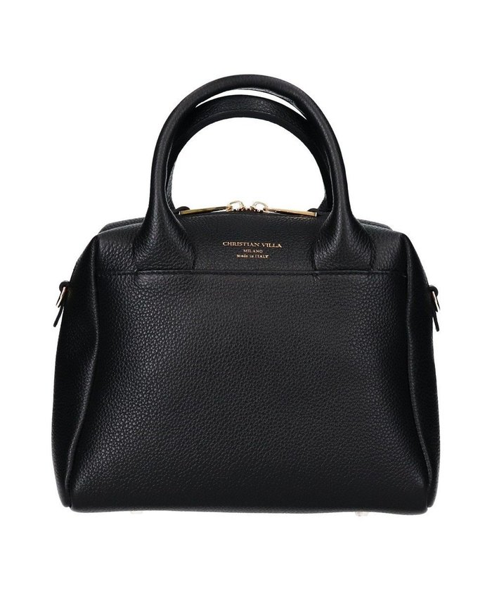 【インター ショシュール/INTER-CHAUSSURES】の【CHRISTIAN VILLA】ベーシックレザーハンドバッグ インテリア・キッズ・メンズ・レディースファッション・服の通販 founy(ファニー) https://founy.com/ ファッション Fashion レディースファッション Fashion for Women バッグ Bags イタリア Italy ベーシック Basic, Essential |ID: prp329100004683464 ipo3291000000035835054
