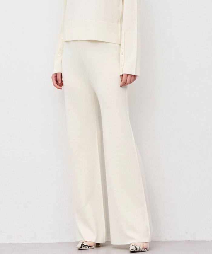 【アンクレイヴ/uncrave】の【手洗い可】ハイゲージニット フレアパンツ インテリア・キッズ・メンズ・レディースファッション・服の通販 founy(ファニー) https://founy.com/ ファッション Fashion レディースファッション Fashion for Women パンツ Pants & Trousers カーディガン Cardigan, Knitwear シルク Silk, 100% Silk セットアップ Set-Up, Coordinated Outfit チュニック Tunic, Long Top フレア Flare, Flared ロング Long, Long-Length ワイド Wide, Wide Fit A/W・秋冬 Autumn/Winter |ID: prp329100004683478 ipo3291000000034348808