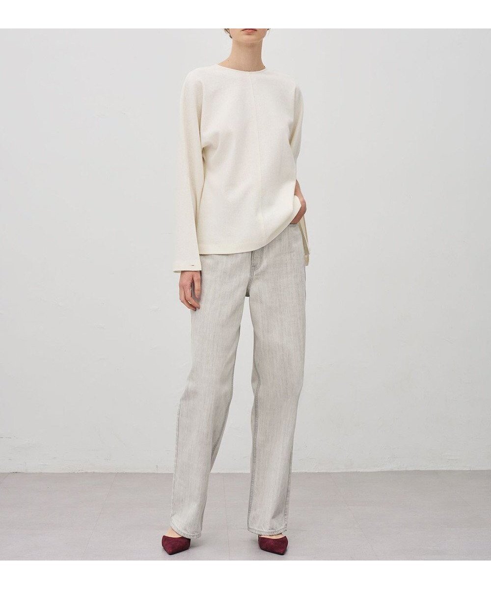 【アンクレイヴ/uncrave】の【upper hights×uncrave】THE NIECE ストレートデニムパンツ インテリア・キッズ・メンズ・レディースファッション・服の通販 founy(ファニー) 　ファッション　Fashion　レディースファッション　Fashion for Women　パンツ　Pants & Trousers　デニムパンツ・ジーンズ・美脚デニム　Denim Jeans & Pants　ヴィンテージ　Vintage Style　デニム　Denim, Jeans Material　定番　Standard, Basic Item　人気　Popular, Best Seller　パターン　Pattern, Design Print　フィット　Fit, Slim Fit　A/W・秋冬　Autumn/Winter　ホワイトスモーク|ID: prp329100004683480 ipo3291000000034328263