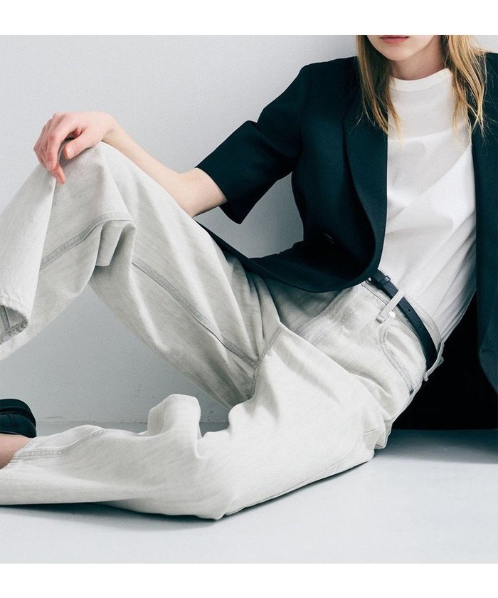 【アンクレイヴ/uncrave】の【upper hights×uncrave】THE NIECE ストレートデニムパンツ インテリア・キッズ・メンズ・レディースファッション・服の通販 founy(ファニー) https://founy.com/ ファッション Fashion レディースファッション Fashion for Women パンツ Pants & Trousers デニムパンツ・ジーンズ・美脚デニム Denim Jeans & Pants ヴィンテージ Vintage Style デニム Denim, Jeans Material 定番 Standard, Basic Item 人気 Popular, Best Seller パターン Pattern, Design Print フィット Fit, Slim Fit A/W・秋冬 Autumn/Winter |ID: prp329100004683480 ipo3291000000035830157