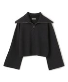 【アンクレイヴ/uncrave】のカシミヤブレンドニット ジップアップブルゾン 人気、トレンドファッション・服の通販 founy(ファニー) ファッション Fashion レディースファッション Fashion for Women アウター Coat / Outerwear Collection レディースジャケット・軽アウター Jackets ブルゾンジャケット・スポーティアウター Blouson Jackets なめらか Smooth, Silky Texture ジャケット Jacket, Outerwear トレンド Trend, Trending Now フォルム Silhouette, Form フレア Flare, Flared ブルゾン Blouson, Bomber Jacket A/W・秋冬 Autumn/Winter thumbnail ブラック|ID: prp329100004683481 ipo3291000000033823142