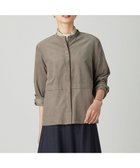 【ジェイ プレス/J.PRESS】の【洗える】Lightシャツコール ブラウス モカ系|ID: prp329100004684735 ipo3291000000033831609