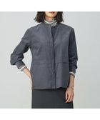 【ジェイ プレス/J.PRESS】の【洗える】Lightシャツコール ブラウス ブルーグレー系|ID: prp329100004684735 ipo3291000000033831610