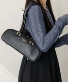 【インター ショシュール/INTER-CHAUSSURES】の【CHRISTIAN VILLA】レザーワイドスモールショルダーバッグ ブラック|ID: prp329100004684736 ipo3291000000034143621