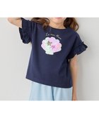 【エニィ/ANY / KIDS】の接触冷感 しろくま ミラクルスパンコール Tシャツ ネイビー×シェル|ID: prp329100004684739 ipo3291000000035887439