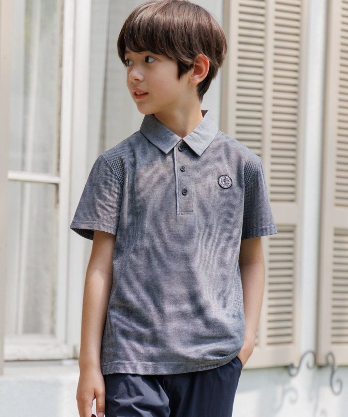 【ジェイ プレス/J.PRESS / KIDS】の【100-130cm】カノコ ライク 半袖ポロシャツ インテリア・キッズ・メンズ・レディースファッション・服の通販 founy(ファニー) https://founy.com/ ファッション Fashion キッズファッション Fashion for Kids トップス・カットソー Cut & Sew Tops 春 Spring 鹿の子 Piqué, Kanoko Fabric スタイリッシュ Stylish, Fashionable スマホ Smartphone, Mobile Device トレンド Trend, Trending Now 定番 Standard, Basic Item 人気 Popular, Best Seller ベーシック Basic, Essential ポロシャツ Polo Shirt, Collared Tee 半袖 Short Sleeve, Half Sleeve 無地 Plain, Solid Color S/S・春夏 SS, Spring/Summer, Warm Season 夏 Summer エレガント 上品 Elegant セレモニー Ceremony 2025年 2025 2025春夏・S/S Spring/Summer 2025 SS25 |ID: prp329100004684752 ipo3291000000034364413
