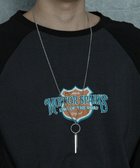 【ウィゴー/WEGO / MEN】のMモチーフロングチェーンネックレス 柄4|ID: prp329100004684766 ipo3291000000033831697