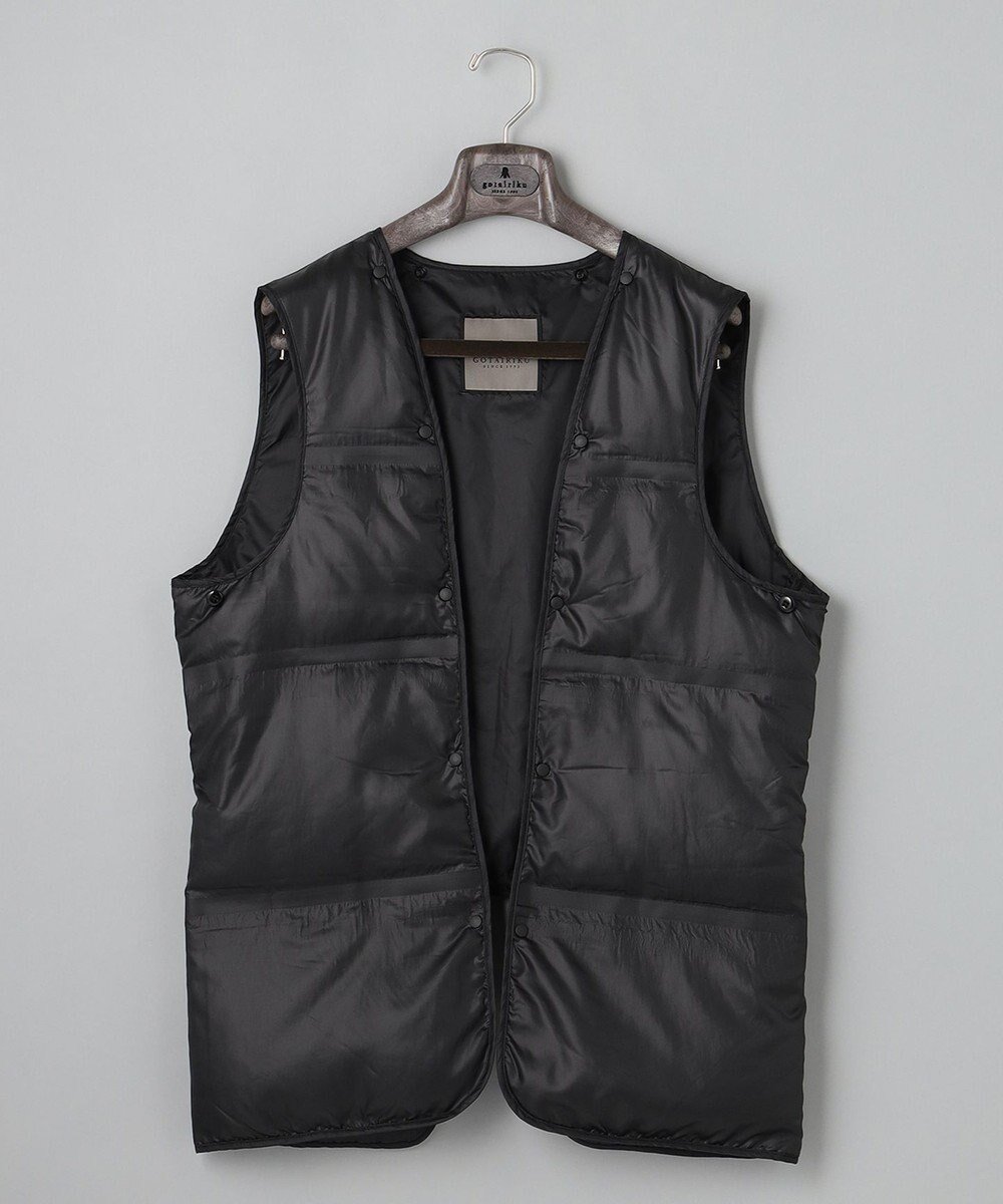 【五大陸/gotairiku / MEN】の【GOTAIRIKUコートに取付可能】別売りダウンライナー(22年モデル) 人気、トレンドファッション・服の通販 founy(ファニー) ファッション Fashion メンズファッション Fashion for Men トップス・カットソー Cut & Sew Tops ベスト・ジレ Vests & Gilets 軽量 Lightweight, Ultra Light タフタ Taffeta, Structured Fabric ダウン Down, Puffer ベスト Vest, Waistcoat ライナー Liner, Inner Layer A/W・秋冬 Autumn/Winter other-1|ID: prp329100004684774 ipo3291000000034484524