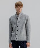 【ジョゼフ オム/JOSEPH HOMME / MEN】のツイストメランジ ニットカーディガン ライトグレー系|ID: prp329100004684788 ipo3291000000034595620