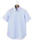 【ジェイ プレス/J.PRESS / MEN】の過酷な夏を乗り切るマストな1着!【 高通気性 / 軽量 / ノンアイロン / 撥水】【BEAT HEAT SYSTEM】半袖シャツ / B.D. 人気、トレンドファッション・服の通販 founy(ファニー) ファッション Fashion メンズファッション Fashion for Men トップス・カットソー Cut & Sew Tops メンズシャツ Shirts インナー Innerwear 春 Spring 軽量 Lightweight, Ultra Light スマート Smart, Elegant ドレス Dress, One-Piece パープル Purple, Violet 半袖 Short Sleeve, Half Sleeve ミックス Mix, Mixed Style S/S・春夏 SS, Spring/Summer, Warm Season おすすめ Recommended / Our Picks 夏 Summer ビジネス 仕事 通勤 Business / Work / Commuting thumbnail サックスブルー系1|ID: prp329100004684791 ipo3291000000033831790