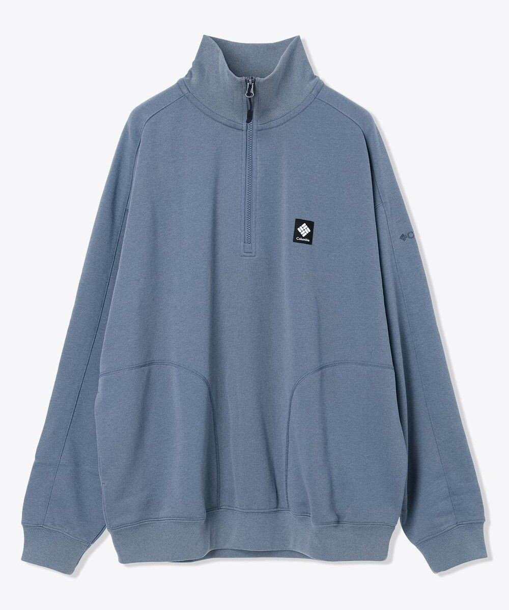 【コロンビア/Columbia / MEN】のColumbia/ サンダーマウンテンスウェットハーフジップ /コロンビア インテリア・キッズ・メンズ・レディースファッション・服の通販 founy(ファニー) 　ファッション　Fashion　メンズファッション　Fashion for Men　トップス・カットソー　Cut & Sew Tops　アウトドア　Outdoor Clothing　ヴィンテージ　Vintage Style　切替　Switching, Contrast Panel　スウェット / スエット　Sweatshirt, Sweatwear　フィット　Fit, Slim Fit　リラックス　Relax, Relaxed Fit　A/W・秋冬　Autumn/Winter　S/S・春夏　SS, Spring/Summer, Warm Season　新作・新入荷　New Arrivals / New In　おすすめ　Recommended / Our Picks　夏　Summer　Night Tide|ID: prp329100004684817 ipo3291000000033831887