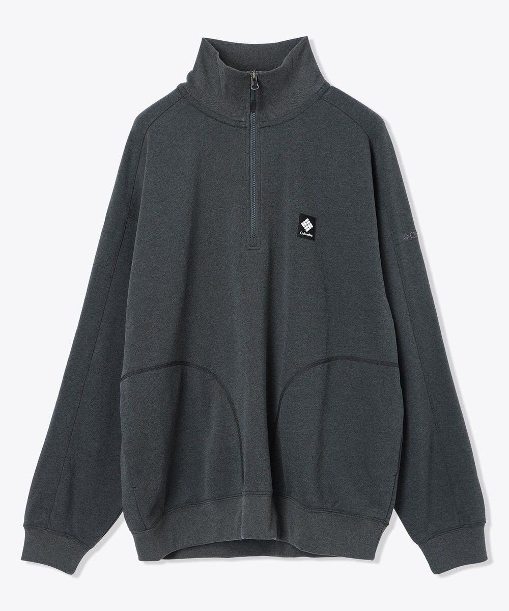 【コロンビア/Columbia / MEN】のColumbia/ サンダーマウンテンスウェットハーフジップ /コロンビア インテリア・キッズ・メンズ・レディースファッション・服の通販 founy(ファニー)  ファッション Fashion メンズファッション Fashion for Men トップス・カットソー Cut & Sew Tops アウトドア Outdoor Clothing ヴィンテージ Vintage Style 切替 Switching, Contrast Panel スウェット / スエット Sweatshirt, Sweatwear フィット Fit, Slim Fit リラックス Relax, Relaxed Fit A/W・秋冬 Autumn/Winter S/S・春夏 SS, Spring/Summer, Warm Season おすすめ Recommended / Our Picks 夏 Summer Black|ID: prp329100004684817 ipo3291000000034322126