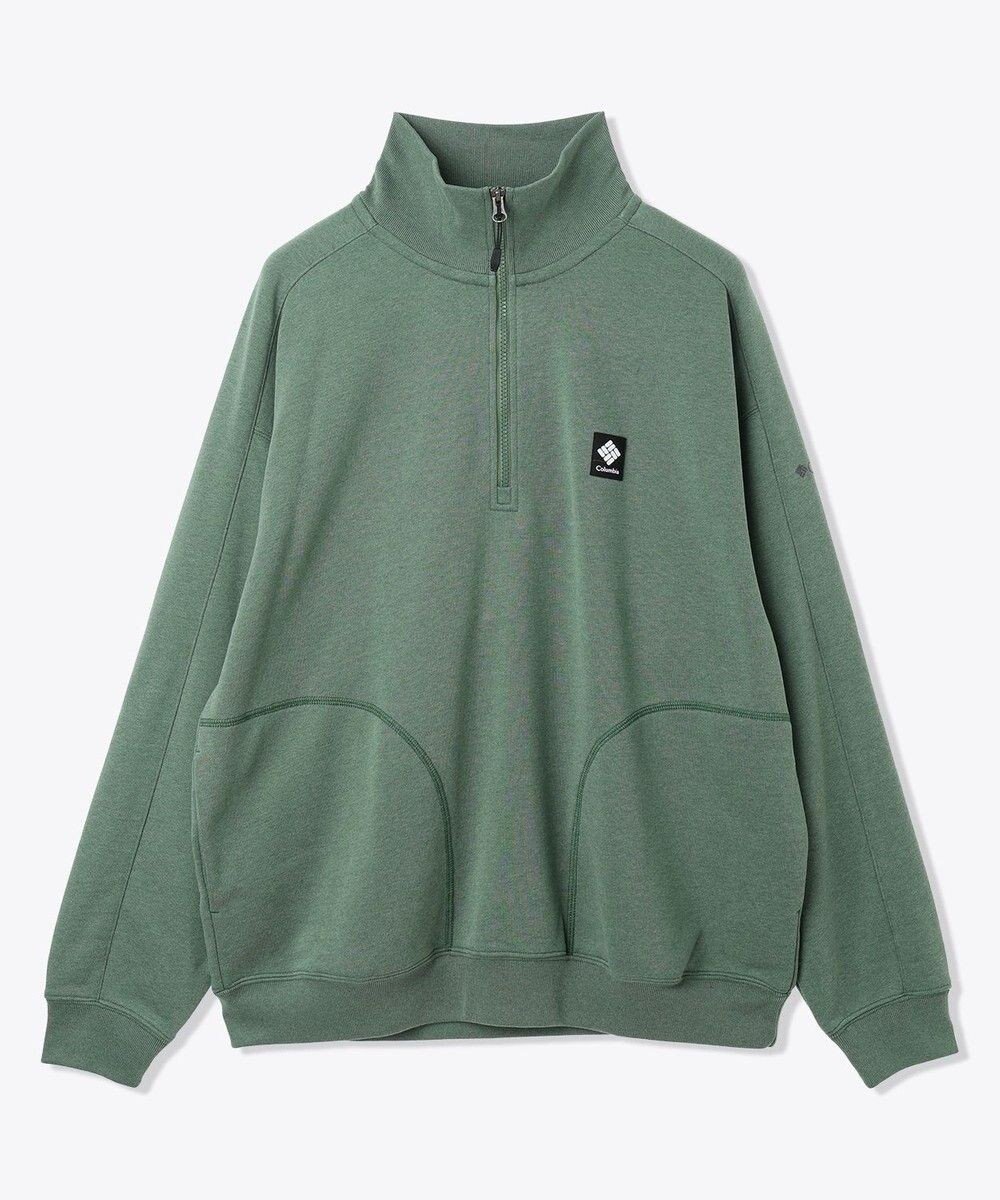 【コロンビア/Columbia / MEN】のColumbia/ サンダーマウンテンスウェットハーフジップ /コロンビア インテリア・キッズ・メンズ・レディースファッション・服の通販 founy(ファニー)  ファッション Fashion メンズファッション Fashion for Men トップス・カットソー Cut & Sew Tops アウトドア Outdoor Clothing ヴィンテージ Vintage Style 切替 Switching, Contrast Panel スウェット / スエット Sweatshirt, Sweatwear フィット Fit, Slim Fit リラックス Relax, Relaxed Fit A/W・秋冬 Autumn/Winter S/S・春夏 SS, Spring/Summer, Warm Season おすすめ Recommended / Our Picks 夏 Summer Rain Forest|ID: prp329100004684817 ipo3291000000034322127