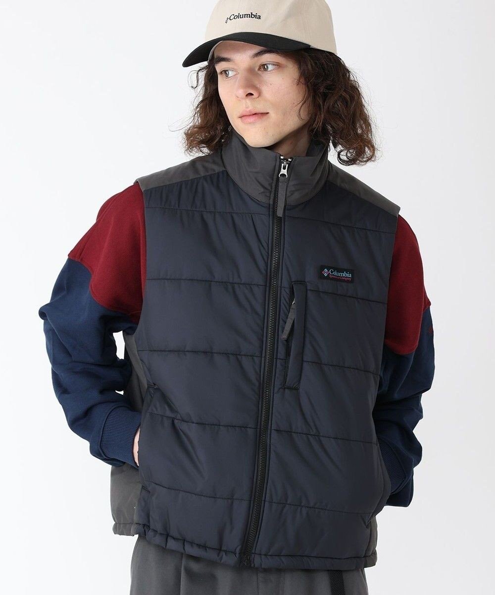 【コロンビア/Columbia / MEN】のColumbia/ ダウンドラフトベスト /コロンビア インテリア・キッズ・メンズ・レディースファッション・服の通販 founy(ファニー) 　ファッション　Fashion　メンズファッション　Fashion for Men　トップス・カットソー　Cut & Sew Tops　ベスト・ジレ　Vests & Gilets　アウトドア　Outdoor Clothing　コンパクト　Compact, Small Size　軽量　Lightweight, Ultra Light　タフタ　Taffeta, Structured Fabric　トレンド　Trend, Trending Now　人気　Popular, Best Seller　フィット　Fit, Slim Fit　ベスト　Vest, Waistcoat　リラックス　Relax, Relaxed Fit　ロング　Long, Long-Length　A/W・秋冬　Autumn/Winter　S/S・春夏　SS, Spring/Summer, Warm Season　新作・新入荷　New Arrivals / New In　おすすめ　Recommended / Our Picks　夏　Summer　Black|ID: prp329100004684818 ipo3291000000033831892
