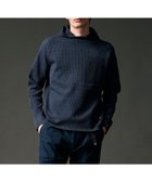 【ジョセフ アブード マウンテン/JOSEPH ABBOUD MOUNTAIN / MEN】の【軽さ/ストレッチ/イージーケア/】ホールガーメント3Dニット パーカー ネイビー系|ID: prp329100004684821 ipo3291000000033831905